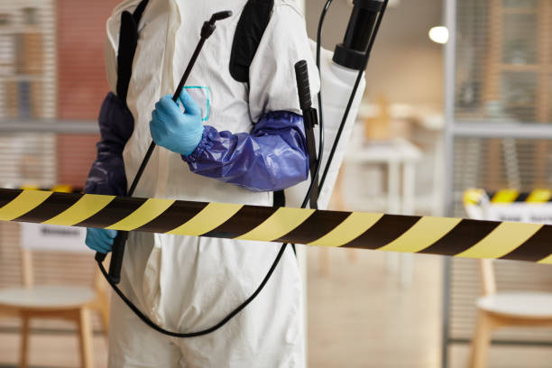 Professional Trauma Scene Cleanup technician working in Spokane, WA